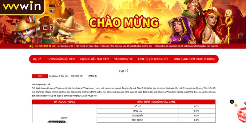 Truy cập trang chính thức